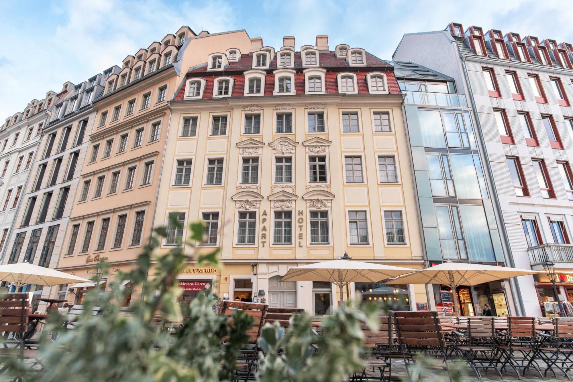 Familienapartment Mit Panoramablick Zur Frauenkirche دريسدن المظهر الخارجي الصورة